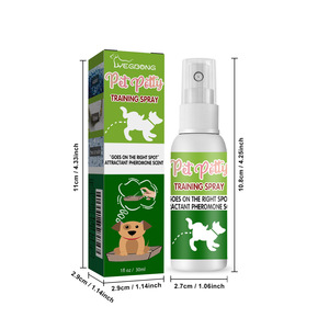 Spray d'entraînement à la propreté pour chiens sous marque privée, Inducteur de défécation en plastique pour positionnement des animaux, Entraîneur de toilette - Product Image 2