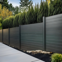 Guoyao 4x8 noir 8ft grand intimité aluminium balcon clôture de sécurité insert 18 bronze greadsea 1800 lances fleuron alu gartenzaun
