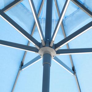 Top <strong>Sale</strong> 2.7*4.6M Outdoor <strong>Garden</strong> <strong>Parasol</strong> with Solar LED Light Big Size Double Head <strong>Garden</strong> Umbrellas - Product Image 3