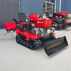 small crawler tractors crawler tractor rotary farm agricultural tiller cultivator