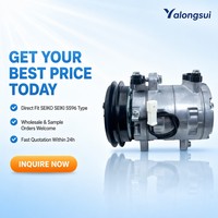 Compresseur de climatisation automatique 10S96 SEIKO SEIKI SS96 12V R134a 112mm pour Changan Star Mini Van – Vente en gros