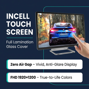 จอภาพพกพาขนาด 14 นิ้ว FHD 1920x1200 IPS แบบสัมผัส INCELL Full Lamination USB-C <span class=keywords><strong>Mini</strong></span> สำหรับแล็ปท็อป <span class=keywords><strong>Mac</strong></span> PS5 Xbox Switch และโทรศัพท์ - Product Image 2