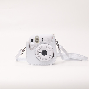 Sac <span class=keywords><strong>photo</strong></span> extérieur en cuir PU vintage couleur unie pour Fujifilm Instax <span class=keywords><strong>Mini</strong></span> 12 11 <span class=keywords><strong>9</strong></span> 8 avec fermeture magnétique et bandoulière réglable - Product Image 6