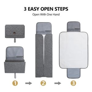 Wholesale Baby <b>Changing</b> Mat Portable Baby <b>Changing</b> Pad Waterproof Newborn Baby Diaper <b>Changing</b> Mat Pad Travel Baby <b>Changing</b> Mat - Product Image 6