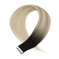 Extensions de cheveux synthétiques GLADYS, 20 pièces, extensions de cheveux adhésives sans couture naturelles pour femmes, noir, brun, rose, bleu