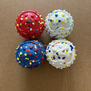 Akıllı ETPU patlamış mısır köpek oyuncak top sıçrama interaktif atlama oyuncak renkli başak agresif Chewers için dayanıklı Bite dayanıklı - Product Image 1