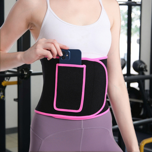 Ceinture de soutien lombaire ajustable <span class=keywords><strong>pour</strong></span> hommes et femmes, en tissu OK avec revêtement argenté, <span class=keywords><strong>pour</strong></span> le fitness, le modelage du corps et la protection - Product Image 1