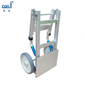 <span class=keywords><strong>รถ</strong></span>เข็นอลูมิเนียมพับได้ 2 ล้อ <span class=keywords><strong>ขน</strong></span>าด 10 นิ้ว ล้อยาง ด้ามจับพับได้ ดีไซน์แบบแท่นวาง<span class=keywords><strong>ของ</strong></span> - รับผลิตแบบ OEM/ODM ปรับแต่งได้ สำหรับใช้งานในอุตสาหกรรม - Product Image 2