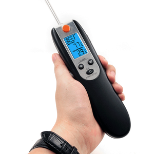 Thermomètre de cuisson à viande à sonde pliante à lecture instantanée CH-207 avec minuterie Thermomètre de cuisine numérique portable - Product Image 2