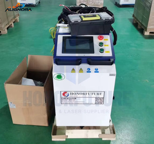Machine de soudage laser à fibre multifonction 4 en 1 1500W 2000W pour tuyaux / Machine de nettoyage à refroidissement par air - Product Image 1