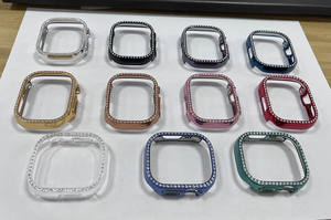 Funda protectora para <span class=keywords><strong>Apple</strong></span> <span class=keywords><strong>Watch</strong></span> Ultra de 49mm, carcasa hueca ostentosa para iwatch series <span class=keywords><strong>8</strong></span> ultra Diamond, parachoques - Product Image 6