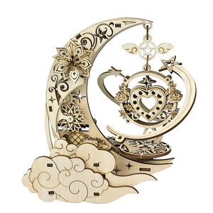 Giữa mùa hè đêm sao <span class=keywords><strong>3D</strong></span> gỗ Câu Đố Dreamy handmade giáo dục đồ chơi cho trẻ em và người lớn tuổi 5-7 colorable ghép hình cho DIY vui vẻ - Product Image 1