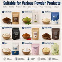 Machine d'emballage automatique de poudre en sachets préformés Doypack pour épices, curcuma, assaisonnements, cumin, poudre de maïs