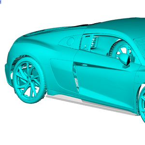 Extension de jupe latérale en carbone sec <span class=keywords><strong>R8</strong></span> Design personnalisé pour <span class=keywords><strong>Audi</strong></span> <span class=keywords><strong>R8</strong></span> V10 <span class=keywords><strong>GT</strong></span> Performance Coupé 2 portes <span class=keywords><strong>2023</strong></span> - Product Image 2