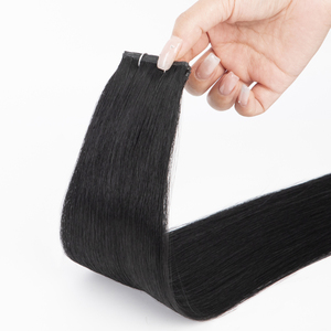 Extensiones de Cabello Humano Profesionales, Invisibles, con Trama Plana, Doble Trama, Cortables en Cualquier Punto, Trama Delgada Genius - Product Image 4