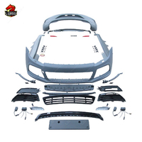 Bonne vente pour Volkswagen SCIROCCO 2009 kit carrosserie mise à niveau vers R Style kit carrosserie pare-chocs avant pare-chocs arrière jupes latérales grille