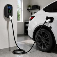 Câble de chargeur EV triphasé 22 kW T2 T2 32A IEC 62196 Mode 3 pour voiture électrique, 5 mètres, pour borne de recharge publique