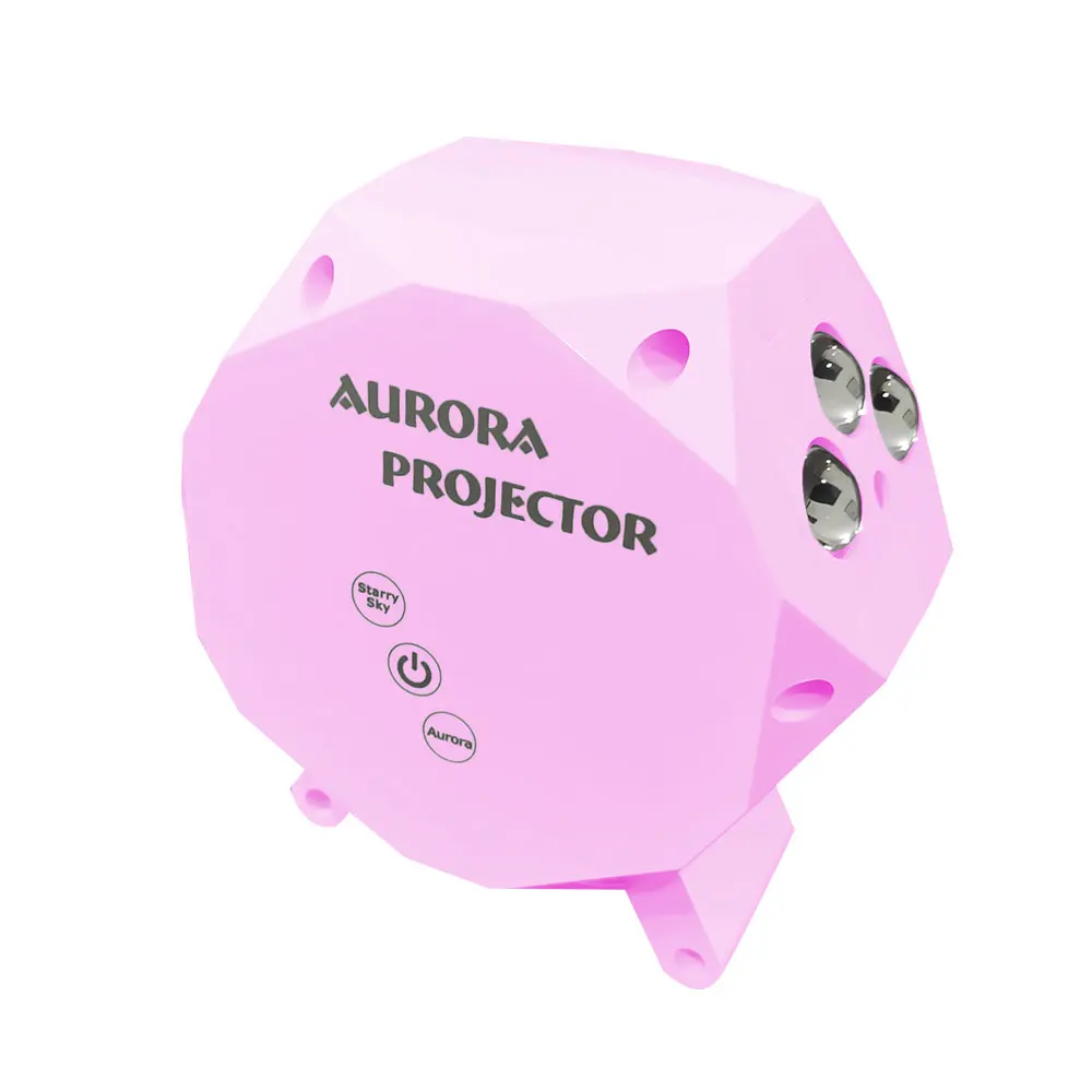 Atmosphere Google Star Aurora Night Light Custom Projector Colorful Mood Music Voice Rhythm Control Nebula Projector