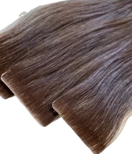 Meilleur vendeur 2025 <span class=keywords><strong>Wow</strong></span> Angel cuticule vierge crue alignée double bande invisible humaine Extensions de cheveux cheveux humains - Product Image 1