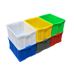 Rectangular <b>Plastic</b> Turnover <b>Box</b> 600x500x300 Stackable Food Grade For Logistics Sorting And Transfer - Product Image 2