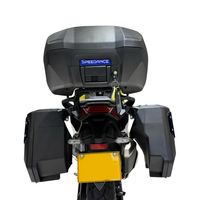 Soporte para Maletas Laterales de 50L, 33L y 26L, para Motocicleta Honda XADV750, Juego de Tres Maletas Laterales y Maleta Trasera