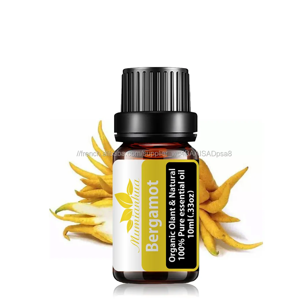 In Stock! MSDS Essential Oil Bergamot Organic Essential Oil Suppliers 100% Pure Organic Essential Oil Bulk Remove Acne