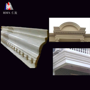 Renfa güzel desenler plastik döküm yerinde beton korniş kalıp bina için kullanılan dış duvar dekorasyon kalıpları satılık - Product Image 5