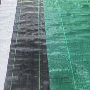 Tapete de mantillo antimalezas negro y blanco, barrera de tela de paisaje no tejida, corte personalizado para jardín, casa, plástico agrícola - Product Image 6