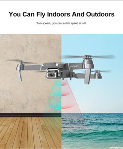 Vente chaude E68 Drone HD grand Angle 4K WIFI FPV enregistrement vidéo RC quadrirotor hauteur en temps réel avec étui télécommande jouets - Product Image 6