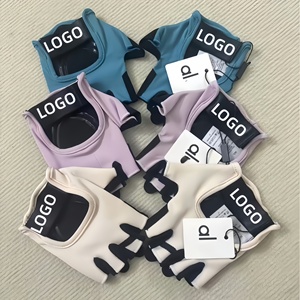 <span class=keywords><strong>Gants</strong></span> de yoga et de <span class=keywords><strong>fitness</strong></span> AL personnalisés de haute qualité pour le cyclisme féminin, respirants, résistants à l'usure, antidérapants, demi-doigts. - Product Image 5