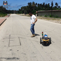 Robot Autónomo de Alta Precisión RTK GNSS para Marcado de Líneas, Máquina Automática para Diseño de Carreteras con Aplicación