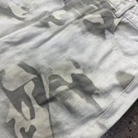 Jean baggy pour homme imprimé camouflage Y2K, coupe oversize, jambe large, denim streetwear, fermeture boutonnée