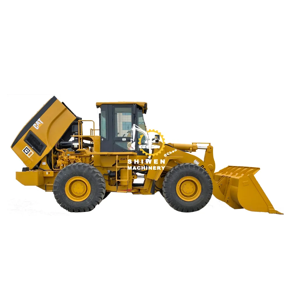 Pala gommata Cat 966h usata, CAT Loader Cat 966h 966g 966f 950h macchine edili per impieghi gravosi di alta qualità in vendita