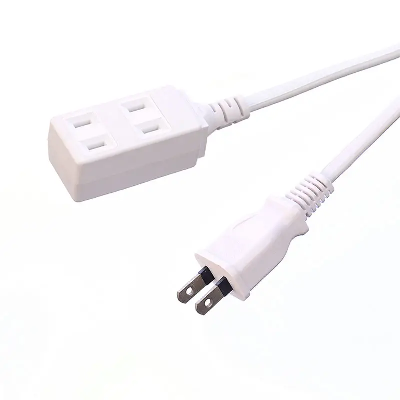 Kabel ekstensi panjang kustom 2 saluran keluar untuk penggunaan dalam ruangan atau luar ruangan