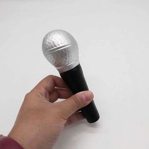 Microphone factice en mousse PU, jouet anti-stress, accessoire de chant pour animateur, cadeau personnalisé avec logo - Product Image 4
