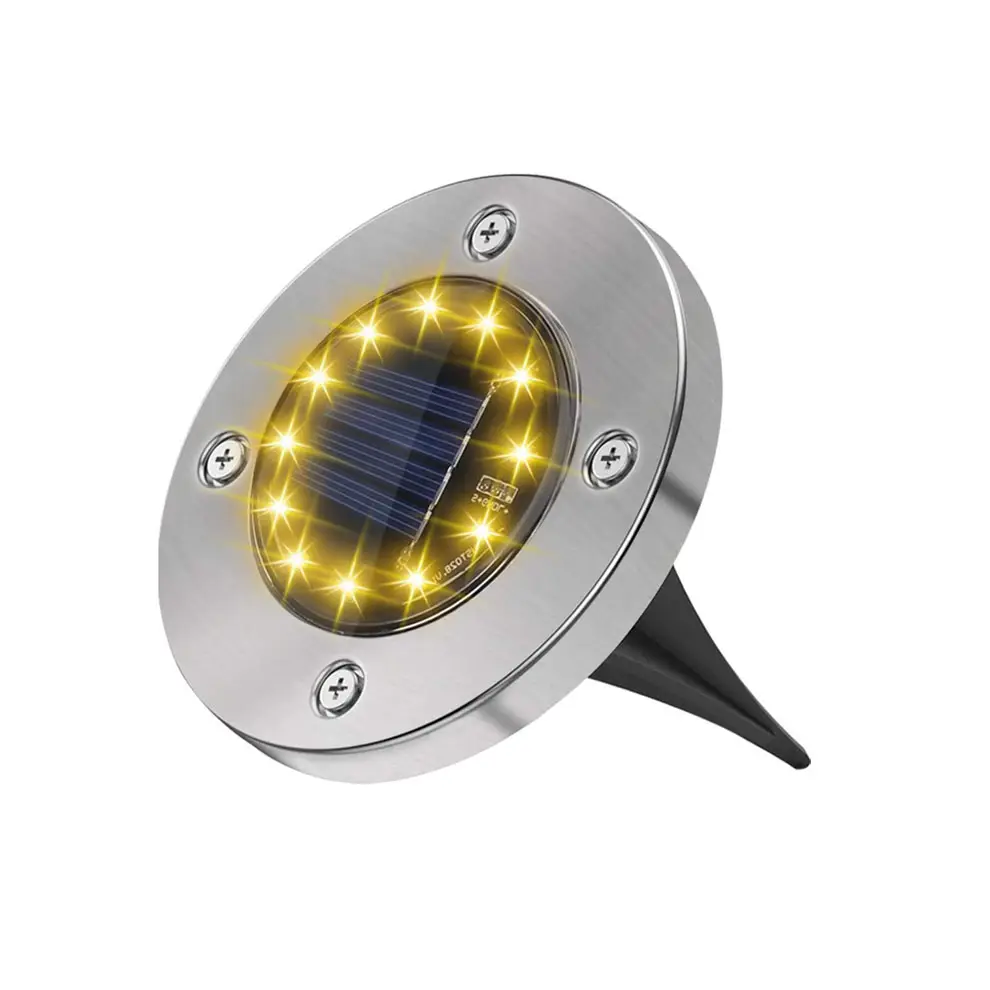 Solar Light Outdoor Garden Spotlights Landscape Solar Powered LED Lamp Lawn Path Light waterproof lamp