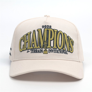 Casquettes de baseball de haute qualité à 5 panneaux pour hommes, logo brodé personnalisé, style <span class=keywords><strong>polo</strong></span>, casquettes de papa - Product Image 3