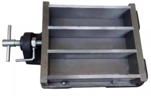 Moule en acier-40*160mm Moule d'essai de prisme de mortier de ciment à trois bandes - Product Image 2