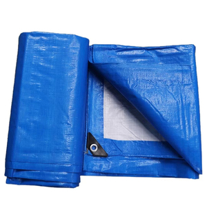 Bâche PE imperméable double face avec protection solaire tissée dense, bâche universelle pour camions agricoles et camping - Product Image 3