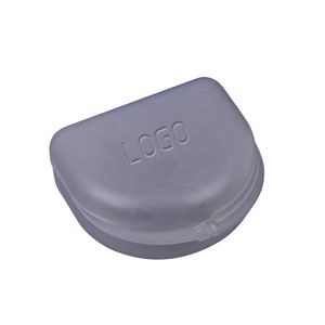 Orthodontische Tandheelkundige Houder Case Mondbeschermer Plastic Opbergdoos Met Ontluchtingsgaten Logo Afdrukken - Product Image 5