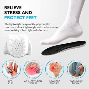 Solette in <span class=keywords><strong>Memory</strong></span> <span class=keywords><strong>Foam</strong></span> 4D, Solette per Uomo e Donna, Inserti per <span class=keywords><strong>Scarpe</strong></span> Comodi e Traspiranti <span class=keywords><strong>con</strong></span> Supporto per l'Arco Plantare - Product Image 5