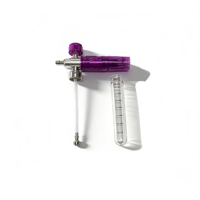 PROWORKZ Flacon pulvérisateur manuel en cuivre haute pression pour mousse de savon PA avec connecteur rapide 1/4 pouce et lance à mousse réglable pour lavage de voiture