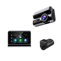 Dashcam 2K 4G à double objectif avec écran IPS GPS Tracking Wifi Remote Live Video Check Compatible 12-24V Power Supply New Car Camera