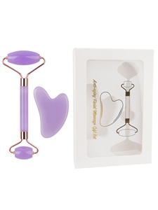 <span class=keywords><strong>Rodillo</strong></span> Facial y Piedra Gua Sha de <span class=keywords><strong>Cuarzo</strong></span> <span class=keywords><strong>Rosa</strong></span> Natural - Herramienta de Masaje Facial y Corporal Blanqueadora y Antienvejecimiento - Product Image 6