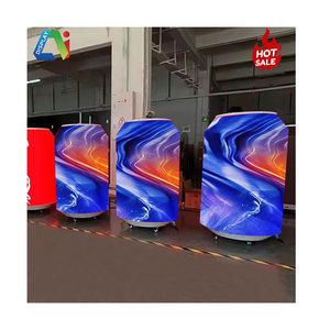 <span class=keywords><strong>Coca</strong></span> para interiores y exteriores Forma de lata Marketing creativo Publicidad HD Can Pantalla LED Pantalla Electrónica flexible LED - Product Image 2