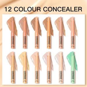 Crayon <span class=keywords><strong>Correcteur</strong></span> de Teint 12 Couleurs – Couvrance Totale, Contour et Highlight, <span class=keywords><strong>Correcteur</strong></span> de Rougeurs Vertes, Format Twist - Product Image 5
