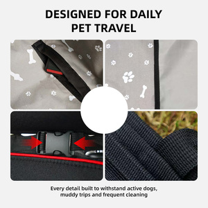 Housse de <span class=keywords><strong>protection</strong></span> de siège arrière pour <span class=keywords><strong>chien</strong></span> Hamac pour <span class=keywords><strong>chien</strong></span> <span class=keywords><strong>Protection</strong></span> de siège arrière contre la saleté Housse de siège arrière pour animaux de compagnie pour voitures - Product Image 5