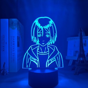 Vente en gros personnalisée <span class=keywords><strong>Haikyuu</strong></span> Hinata Tobio <span class=keywords><strong>Kageyama</strong></span> Shoyo Sugawara Koushi DIY 3D LED lampe de poche acrylique Anime veilleuse - Product Image 6
