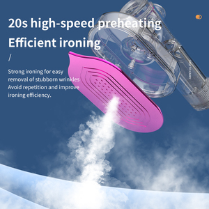Wholesale Home Dorm Room Laundry 1200W Portable Handheld <b>Steamer</b> Iron & Wrinkle Remover Travel for Clothes - Product Image 2
