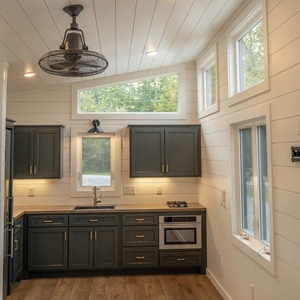 Maison conteneurisée CE 20 pieds pour extension de jardin, maison préfabriquée utilisable comme studio, bureau ou maison d'hôtes - Product Image 5